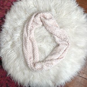 Cream infinity scarf